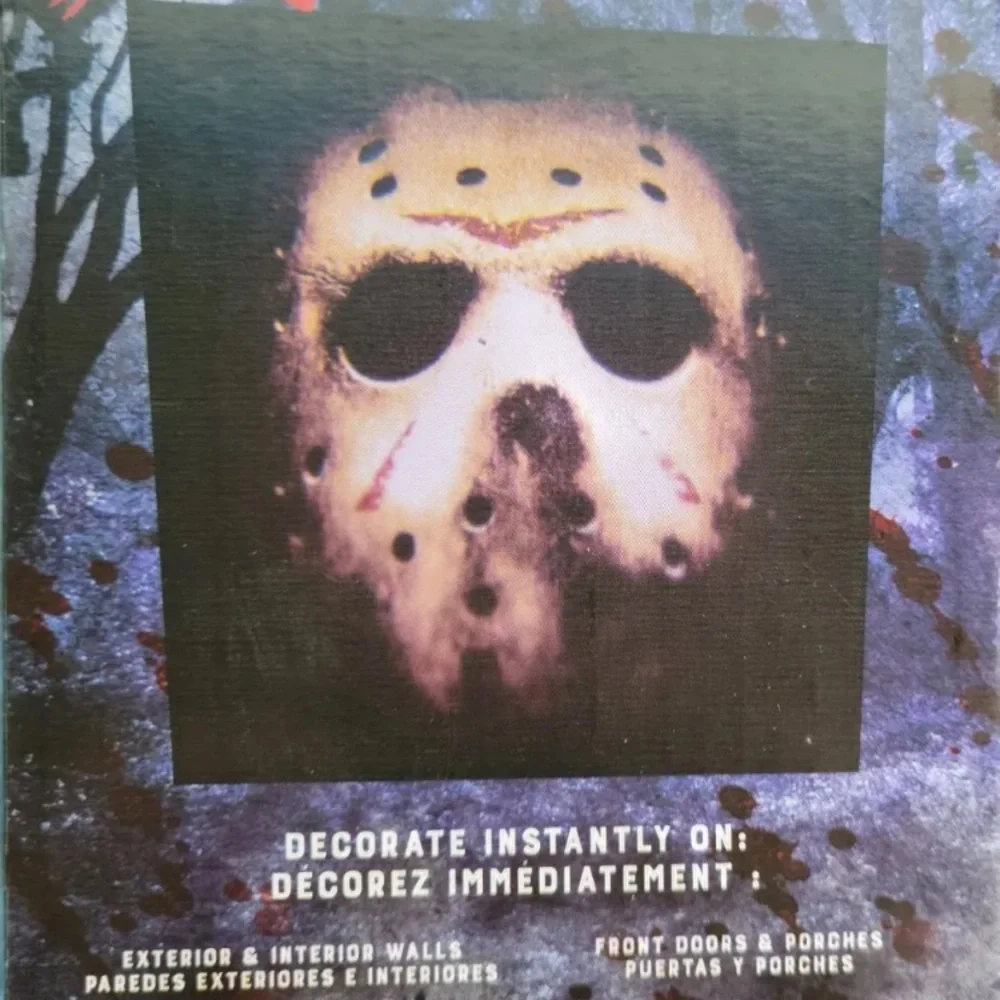 Friday the 13th Jason Voorhees Short Circuit LED Projector Silhouette Halloween